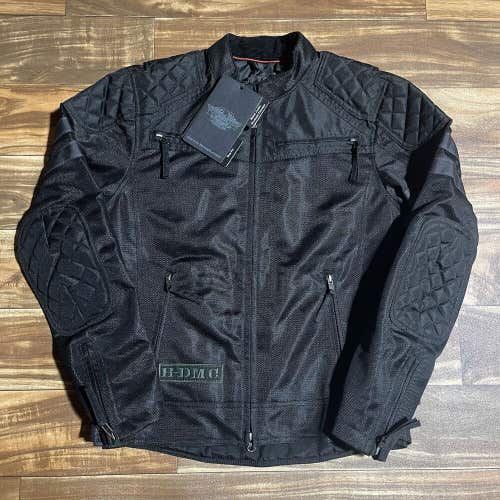 Harley Davidson Men’s Excam Warrior Mesh Riding Jacket 98556-14VM NWT Size Small