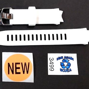 NEW OEM Genuine Oceanic OCL White Dive Computer Wrist Watch Strap Band Set