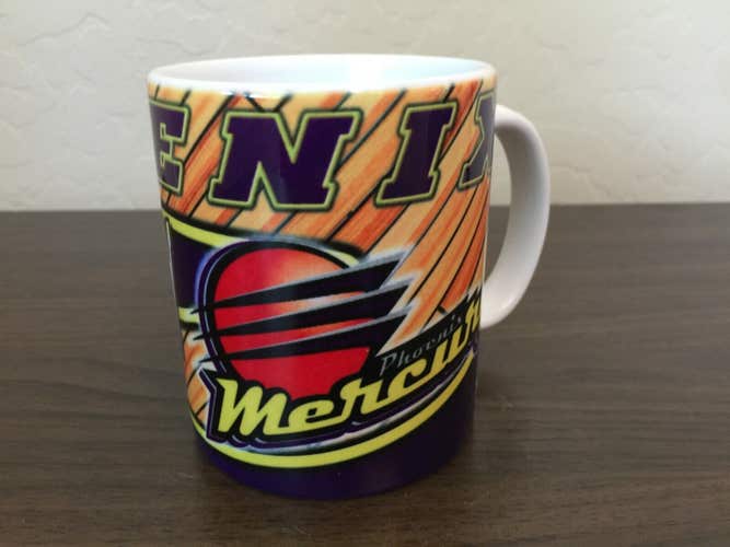 Phoenix Mercury WNBA BASKETBALL SUPER AWESOME Multi-Color Coffee Cup Mug!