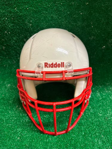 Adult Medium - Riddell Speed Football Helmet - White