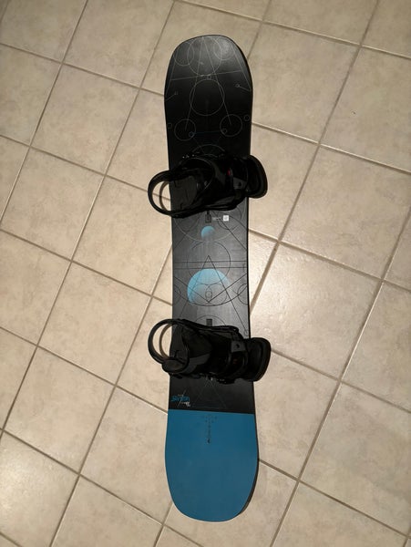 Men's  Burton With Bindings Medium Flex True Twin Custom X Snowboard