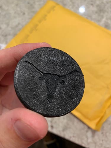 Custom Lacrosse End Cap Longhorn Black