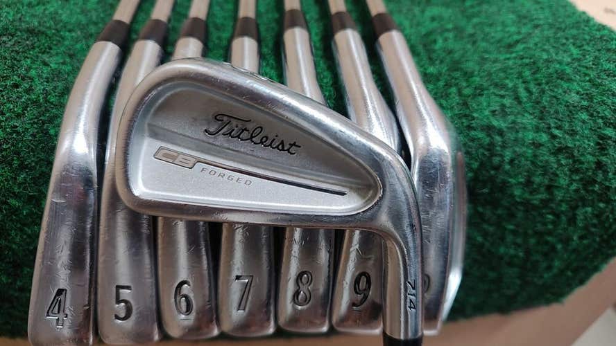 Titleist 714 CB Golf Iron Set 3-PW S300 Steel Shaft Stiff Flex