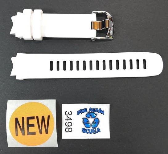 NEW OEM Genuine Oceanic OCL White Dive Computer Wrist Watch Strap Band Set