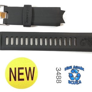 NEW OEM Genuine Oceanic OCL Dive Computer Wrist Watch Strap Band Set Black