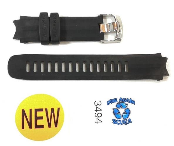 NEW OEM Genuine Oceanic OCL Dive Computer Wrist Watch Strap Band Set Black