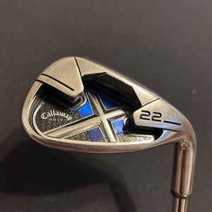 Callaway X-22 Single 9 Iron FLIGHTED Rifle 5.0 Regular Flex Steel Shaft 1° Flat