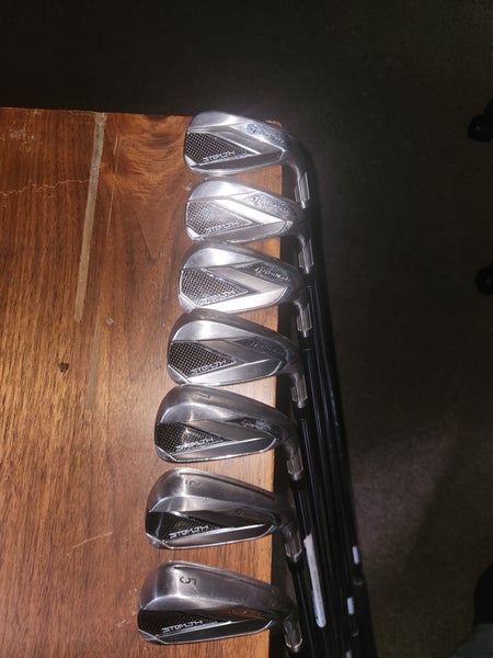 Taylormade Stealth Irons 5 - AW KBS Max MT Reg flex shafts