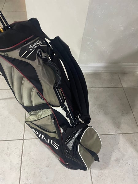 SECONDS: Golf Bag / Leather Golf Bag / Golf Gift / Gift for 