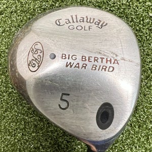 Callaway Big Bertha Warbird 5 Wood / RCH96 Regular Graphite  / NEW GRIP / sa6559