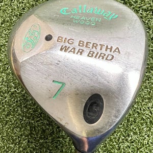 Callaway Big Bertha Warbird 7 Wood /  Ladies Graphite  / NEW GRIP / sa6560