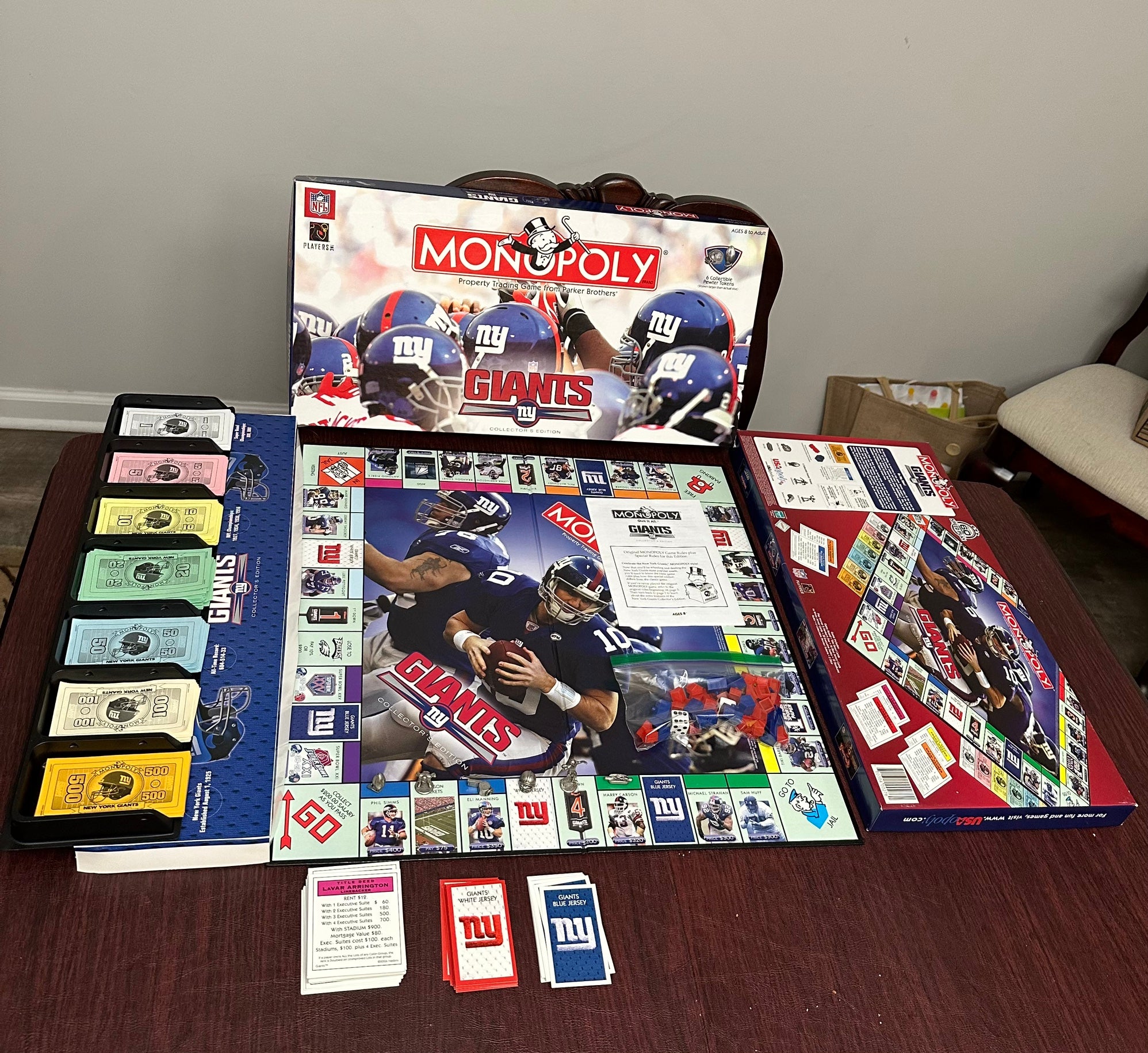 NFL GRIDIRON Trivia Challenge Football Boardgame USAopoly