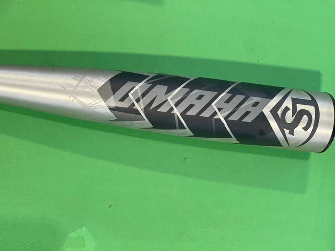 Used BBCOR Certified 2021 Louisville Slugger Omaha Alloy Bat -3 28OZ 31"