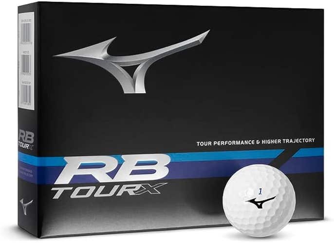 Mizuno RB Tour-X Golf Balls (White, 2023) 12pk 1DZ NEW