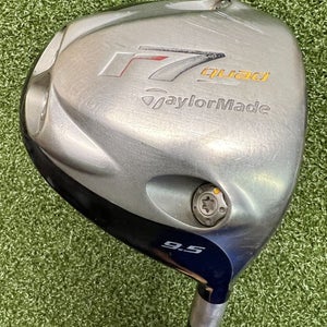 TaylorMade Driver r7 Quad 9.5* Driver / Aldila Stiff Graphite NEW GRIP / sa8212