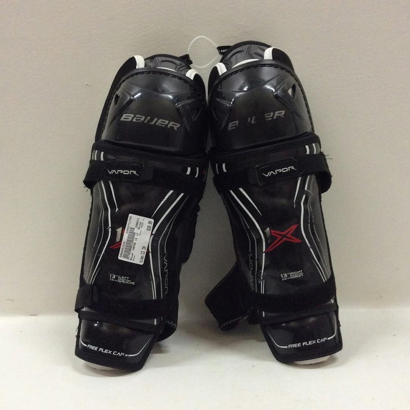 Used Bauer Supreme S150 13" Hockey Shin Guards SidelineSwap