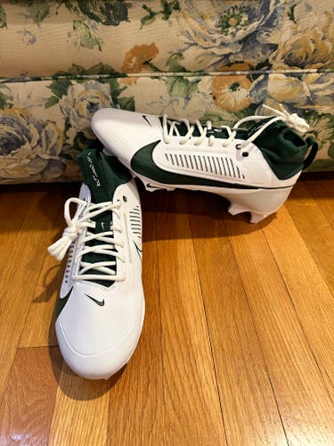 Nike Vapor Edge Pro 360 2 Mid Mens Football Cleats Green FJ1581-130 Size 10.5