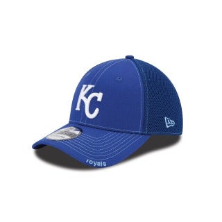 2023 Kansas City Royals New Era MLB Neo 39THIRTY Stretch Fit Flex Mesh Cap Hat