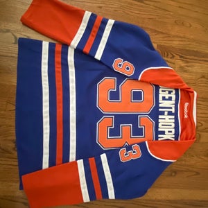 Blue Used Size 54 Reebok Jersey