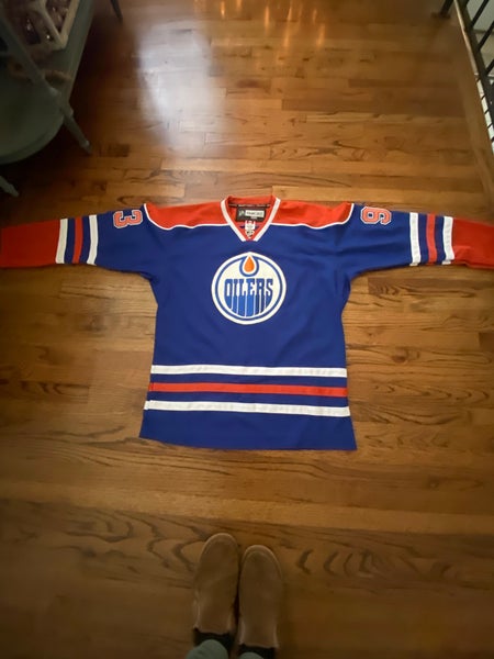 Blue Used Size 54 Reebok Jersey