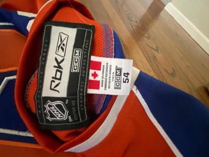 Blue Used Size 54 Reebok Jersey