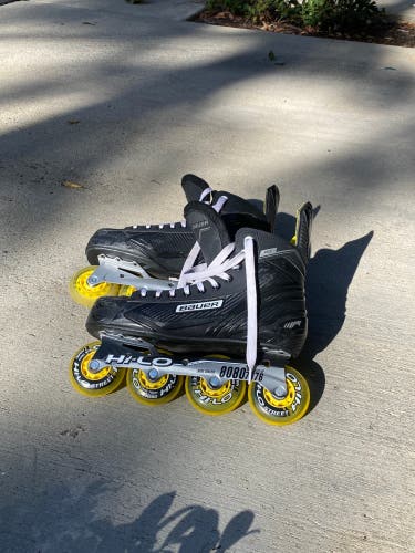 Used Bauer Regular Width Size 10 RS Inline Skates
