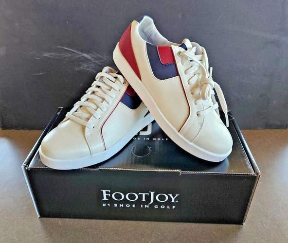 FootJoy LINKS Golf Shoe WOMEN Bone/Burgundy - *NEW 2023* - PICK SIZE #98149
