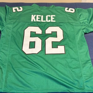 Kelce Kelly Green Jawn New XL  Jersey