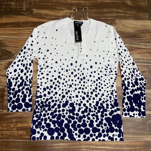 Women’s Marble Gradient Polka Dot T-Shirt NWT - MSRP $98 Size Small S