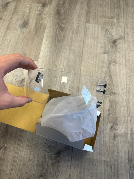 CCM VR PRO SHORT STRAIGHT VISOR