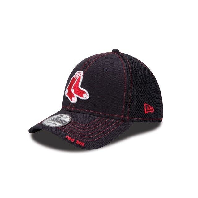 2023 Boston Red Sox New Era MLB Neo 39THIRTY Stretch Fit Flex Mesh Cap Hat