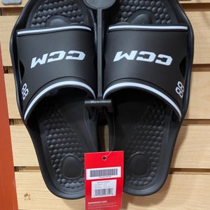 Black Adult New Unisex Size 9.0 (Women's 10) CCM Sandals