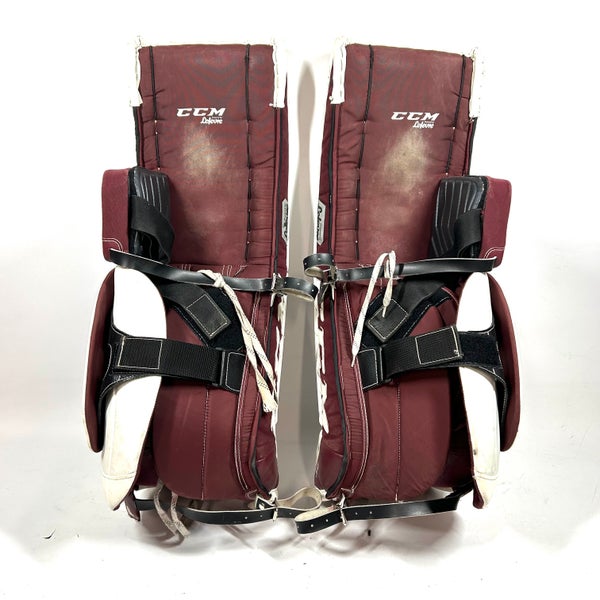 Used 36 CCM Extreme Flex 4 Goalie Leg Pads Pro Stock