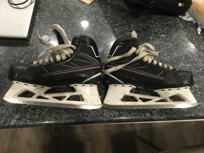 Senior Used Bauer Supreme S170 Hockey Goalie Skates Size 6