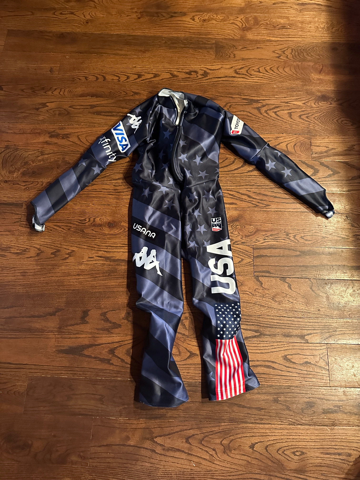 Unisex New 22-23 US Ski Suit FIS Legal