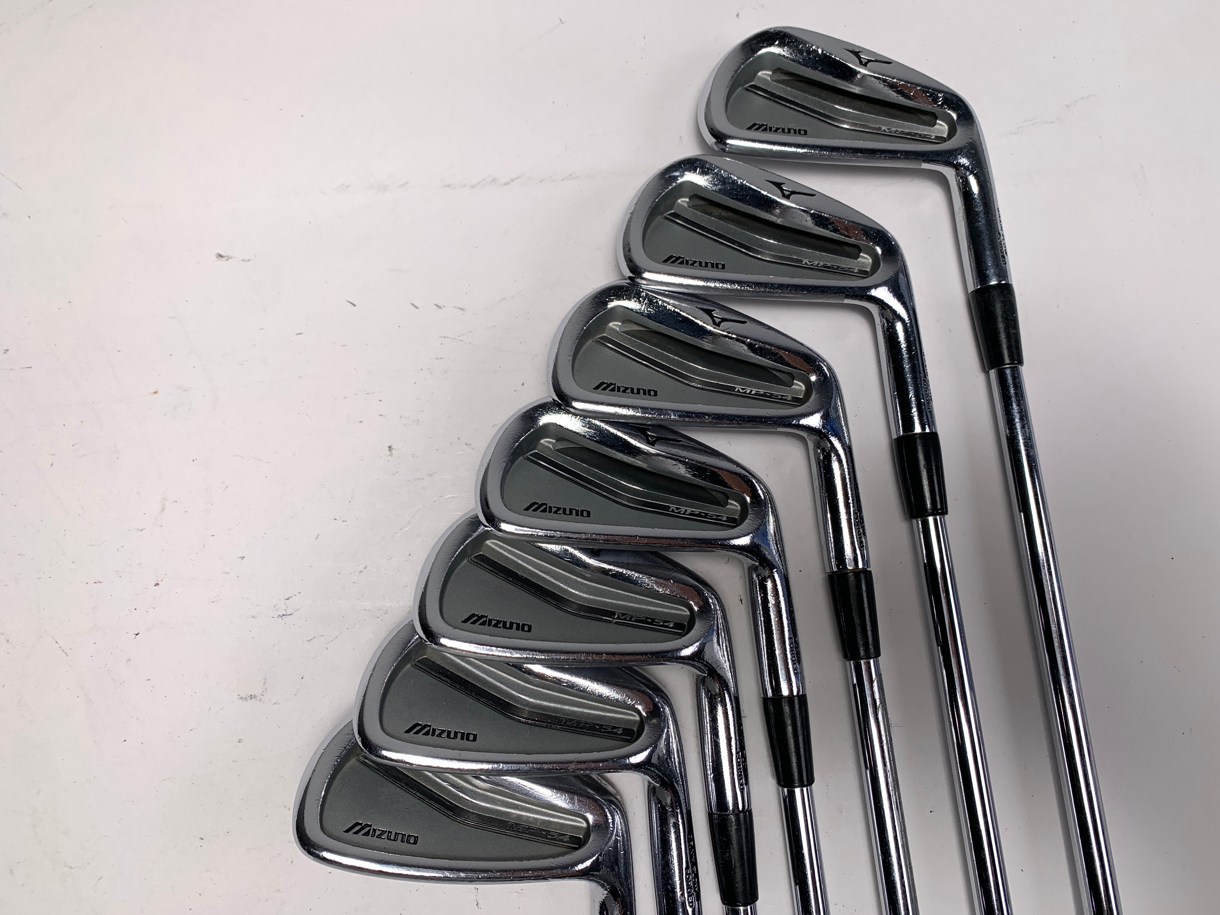 Mizuno MP-54 Iron Set 4-PW KBS Tour 120g Stiff Steel Mens RH