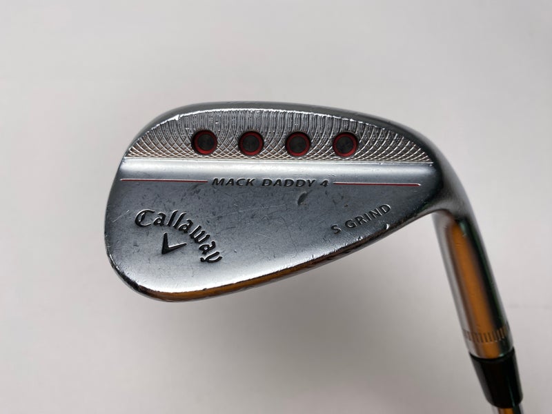 Callaway Mack Daddy 4 Chrome 52* 10 S-Grind TT DG S200 Tour Issue