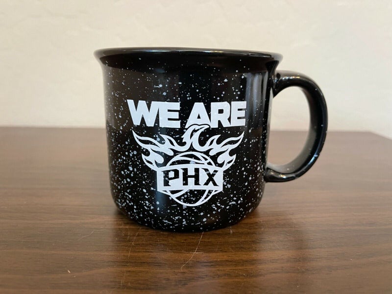 Phoenix Suns NBA Basketball SUPER AWESOME WE ARE PHX Speckled Coffee Cup Mug!