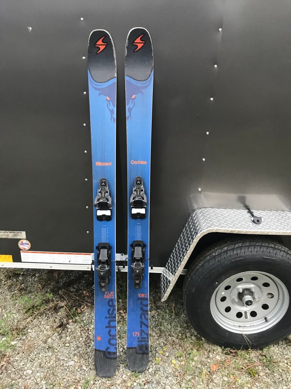 Blizzard Cochise Alpine/Alpine Touring Skis With Shift Bindings and Skins