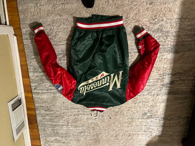 Green Used Small Starter Jacket