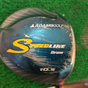 Adams Speedline Draw 10.5 Degree Driver Stiff Flex Prolaunch 65