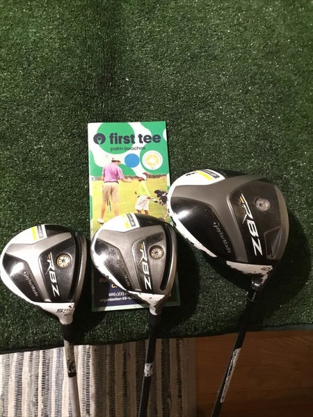 TaylorMade Ladies RBZ Stage 2 Woods Set (Driver, 3W, HL 5W