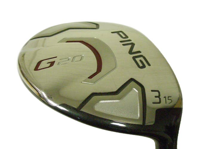 Ping G20 3 Wood 15* (TFC 169F, Soft-Regular) SENIOR Fairway Golf Club