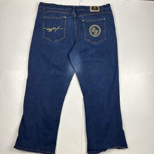 Vintage Y2K Ruff Ryders Denim Blue Jeans Luxurious DMX Dark Wash 40x26