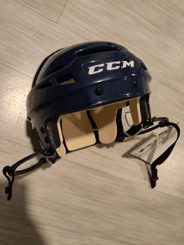 New Small CCM V08 Helmet Pro Stock Navy