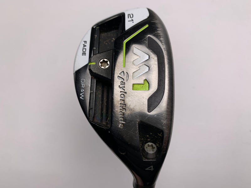 Taylormade M1 4 Hybrid 21* Mitsubishi Rayon Kuro Kage Silver Series 80g Stiff RH