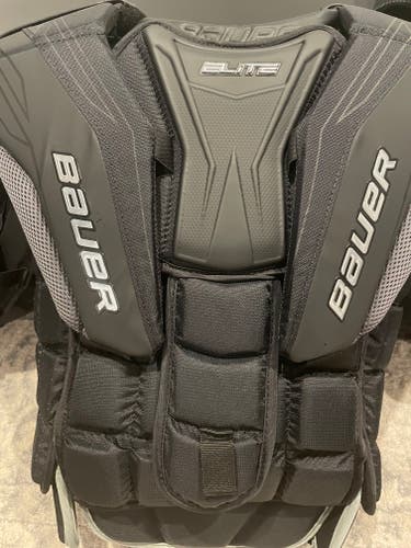 Large Bauer Elite Goalie Chest Protector - Used 4 Hours
