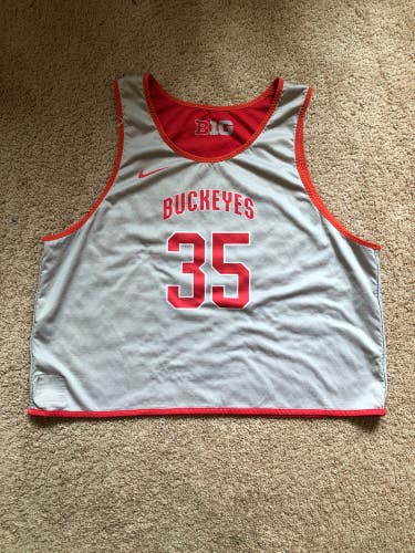 Used Ohio State Men's Lacrosse XL Practice Jersey