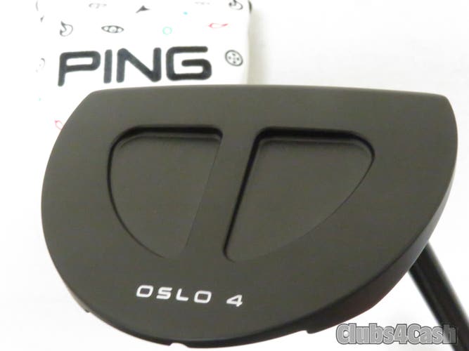 PING PLD Milled Oslo 4 Matte Black Putter Black Stepless 35" +Cover   MINT