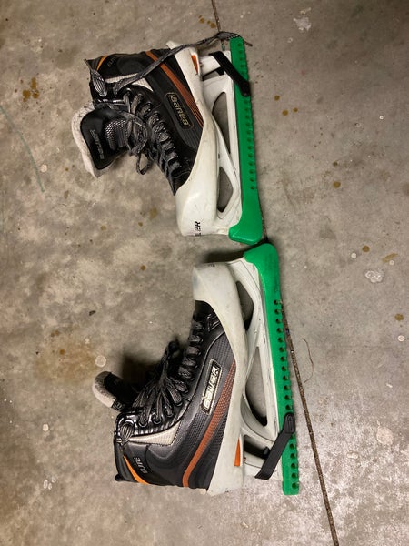Used Bauer Regular Width Size 11 Elite Hockey Goalie Skates